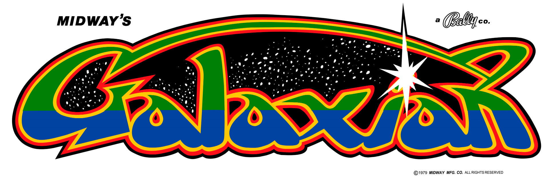 Arkadmarquee: Galaxian (Midway/Namco, 1979)