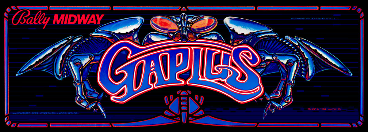 Arkadmarquee: Gaplus (Bally Midway/Namco, 1984)