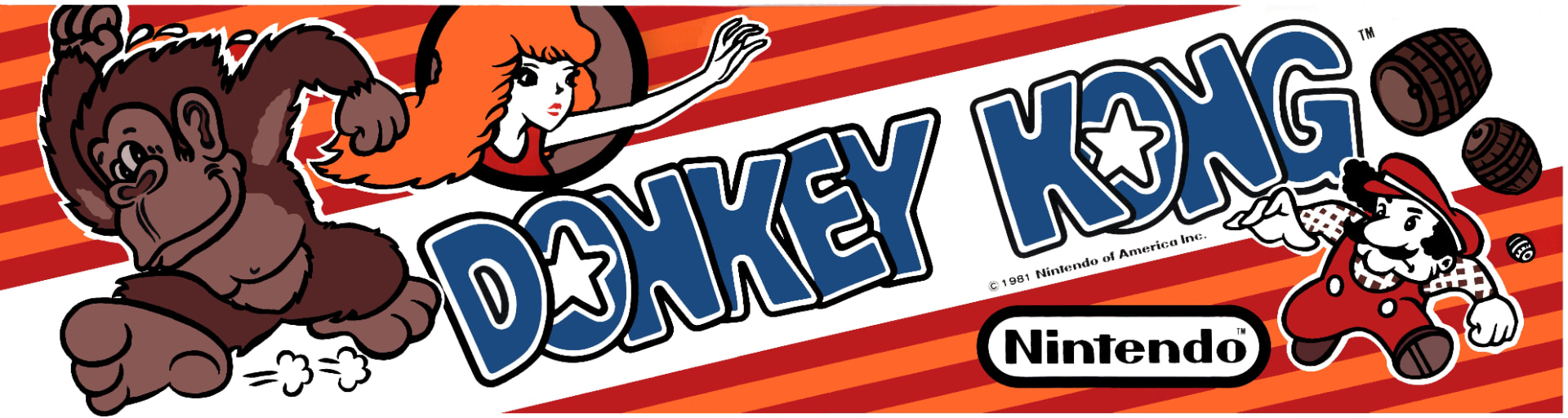 Arkadmarquee: Donkey Kong (Nintendo, 1981)
