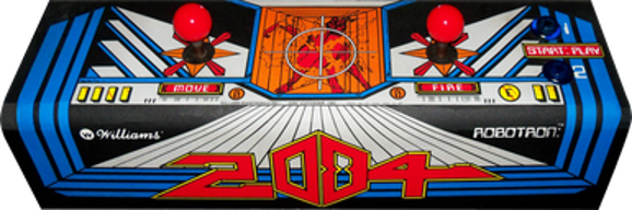 Kontrollpanel: Robotron: 2084 — dubbla joystickar