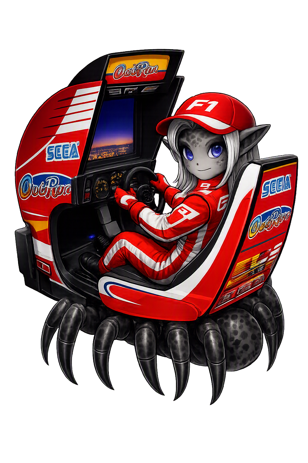 OutRun — Nymira environmental arkadkabinett