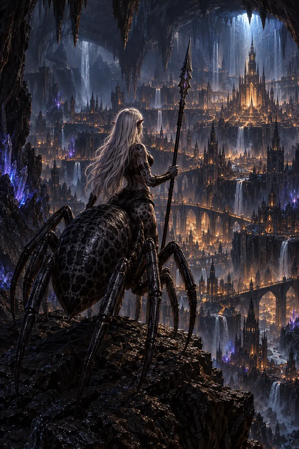 Overlooking the city
