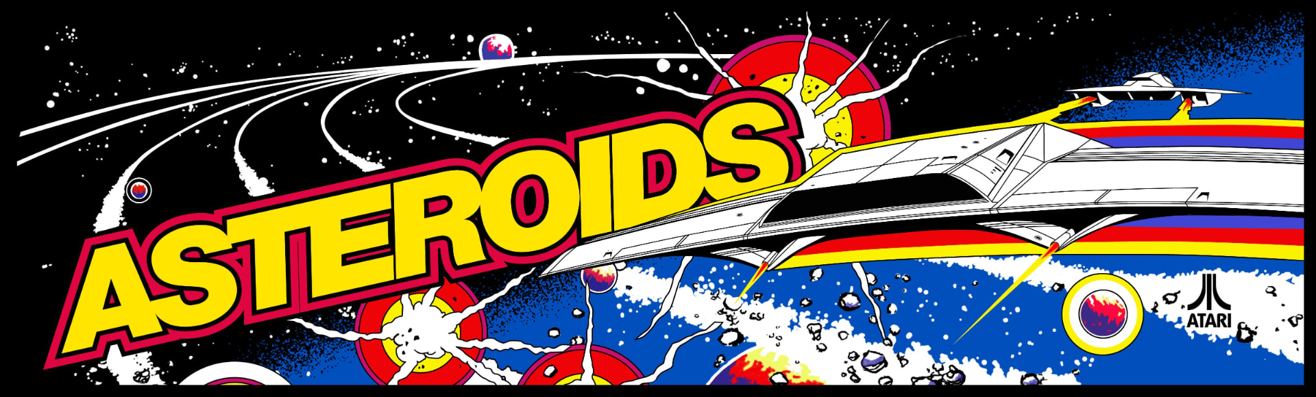 Arkadmarquee: Asteroids (Atari, 1979)