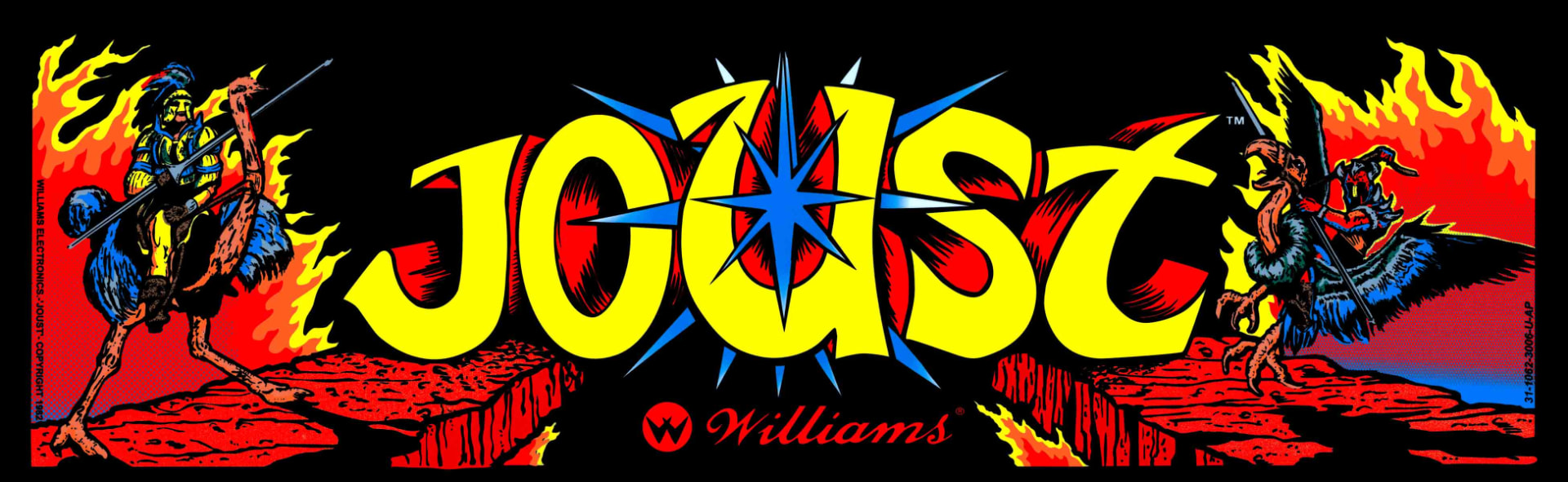 Arkadmarquee: Joust (Williams, 1982)