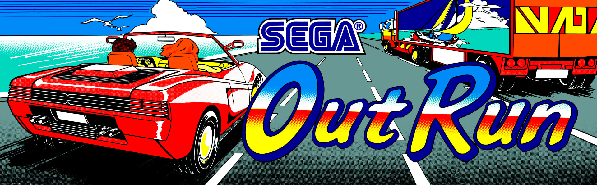 Arkadmarquee: Out Run (Sega, 1986)