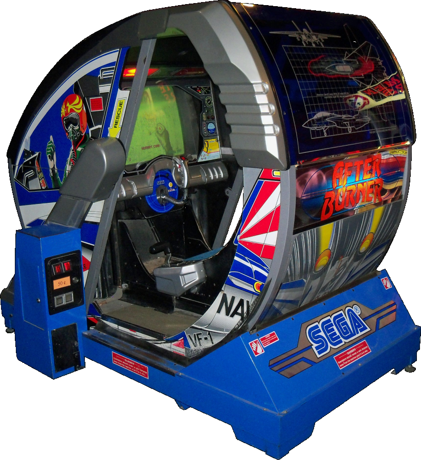 After Burner environmental arkadkabinett
