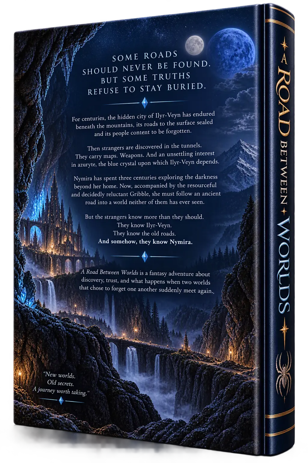 A Road Between Worlds — back cover